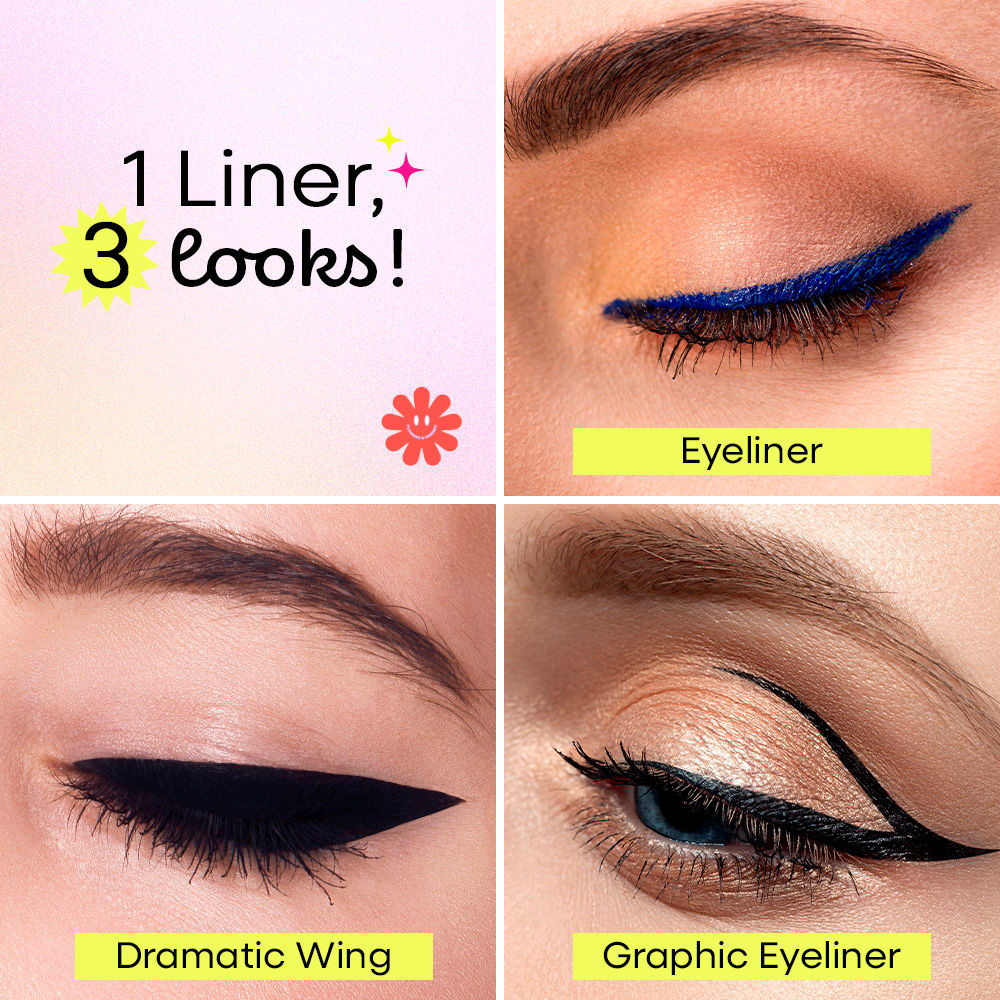 Nykaa Cosmetics GLAMOReyes Coloured Liquid Eyeliner