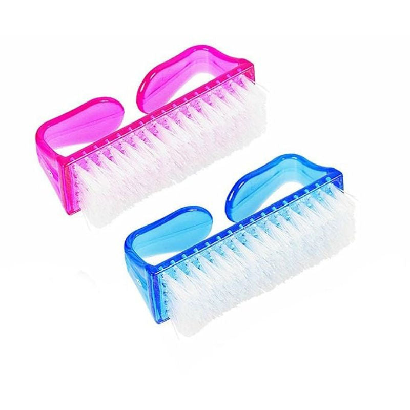 Bronson Professional Handle Grip Nail Brush Fingernail Pedicure Scrub Foot Brush Color May Vary
