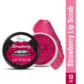 CGG Cosmetics Strawberry Lip Scrub for Chapped & Pigmented Lips - 100% Natural, Vegan