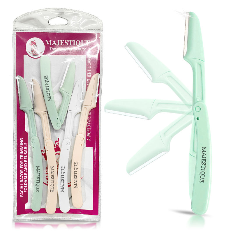 Majestique Foldable & Reusable Facial Hair Razor for Women