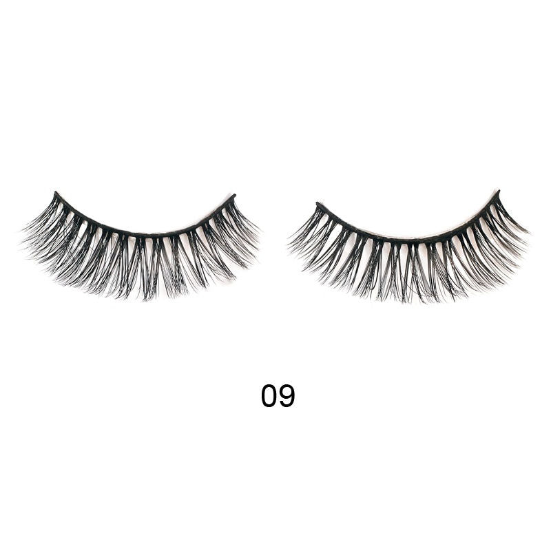 Bronson Professional 3D Effect Long and Natural Look False Eyelashes - 09