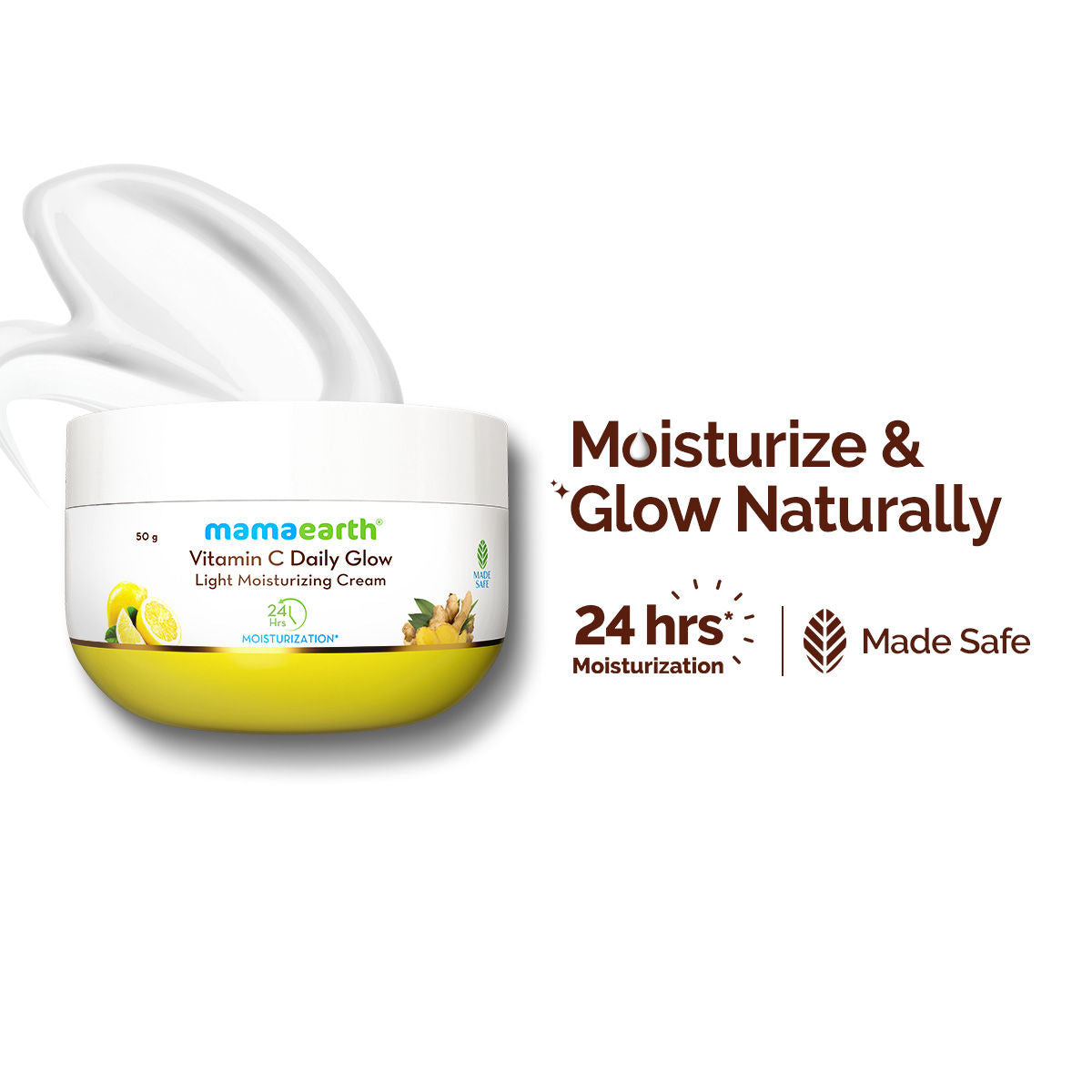 Mamaearth Vitamin C Daily Glow Light Moisturizing Cream