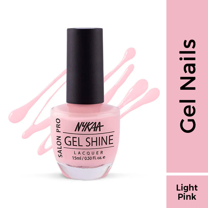 Nykaa Salon Pro Shine Gel Nail Polish - Florence Spritz 51