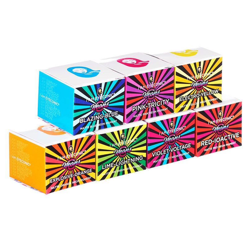 I AM EYECONIC Matte Neon Pigments - Voilet Voltage