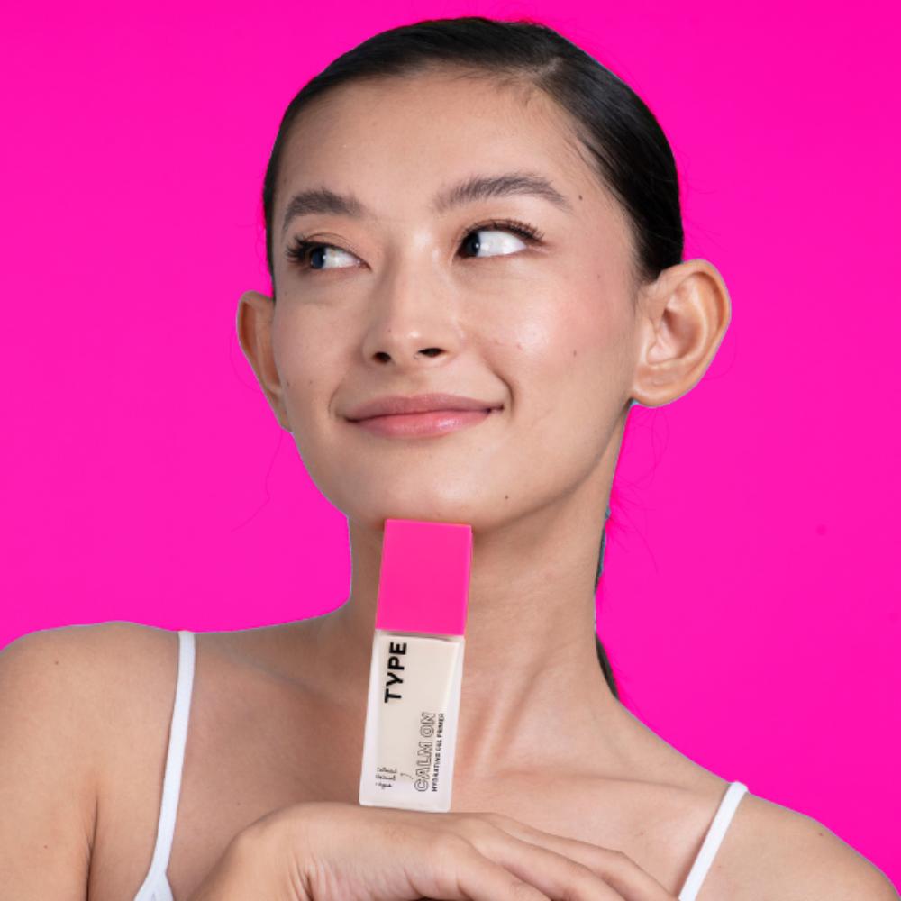 Type Beauty Hyderating Gel Based Face Primer + Moisturizer For Sensitive Skin & Redness
