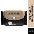 Carmesi Disposable Period Panties (Xxl-3Xl), Leak-Proof Protection For Heavy-Flow Nights
