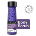 Soulflower Exfoliating Lavender Body Scrub & Epsom Bath Salt, Vitamin E, Olive, Relaxing Muscle Pain