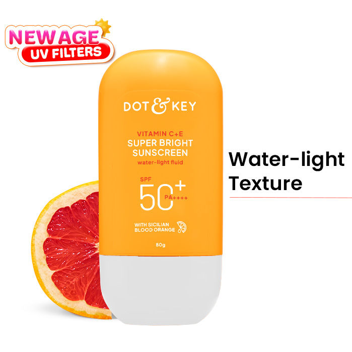 Dot & Key Vitamin C + E Super Bright Sunscreen, SPF 50+ PA++++ In-Vivo Tested