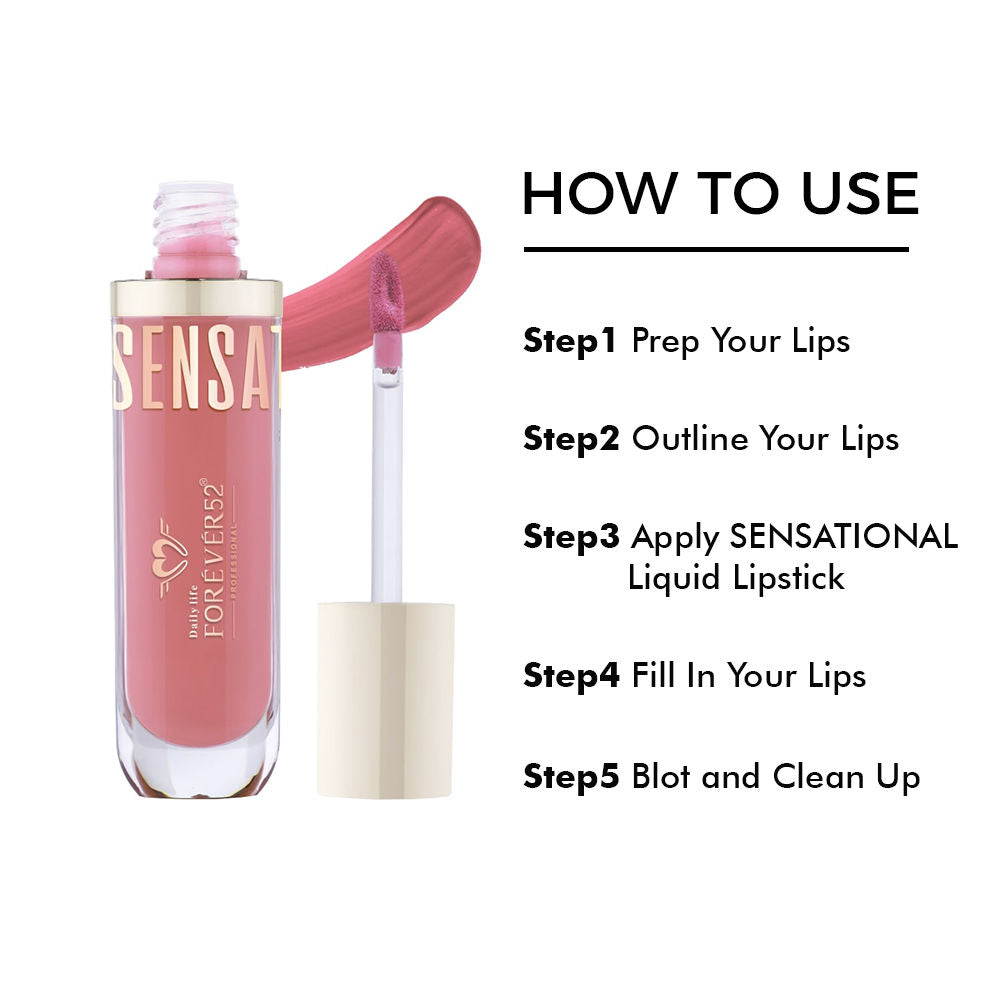 Daily Life Forever52 Sensational Lip Liquid Lipstick