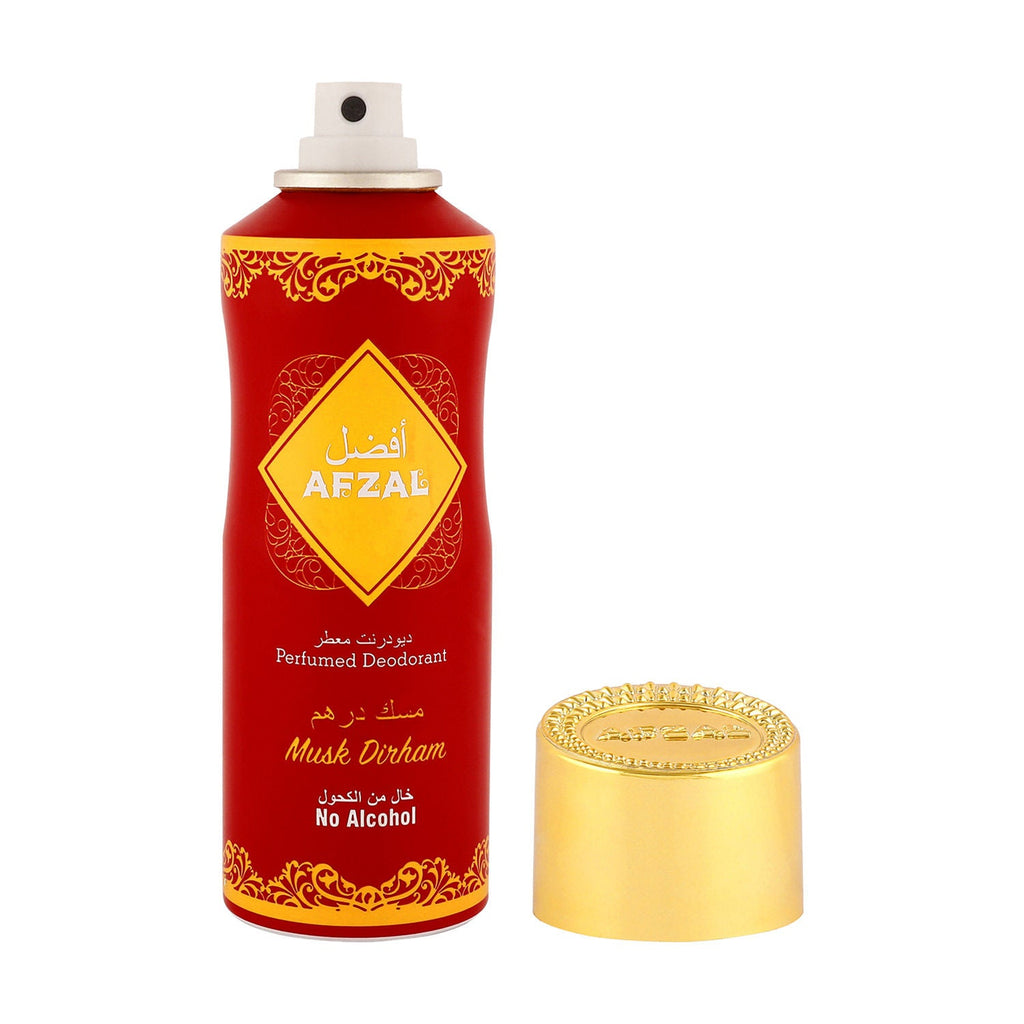 Afzal Non Alcoholic Musk Dirham Deodorant For Men