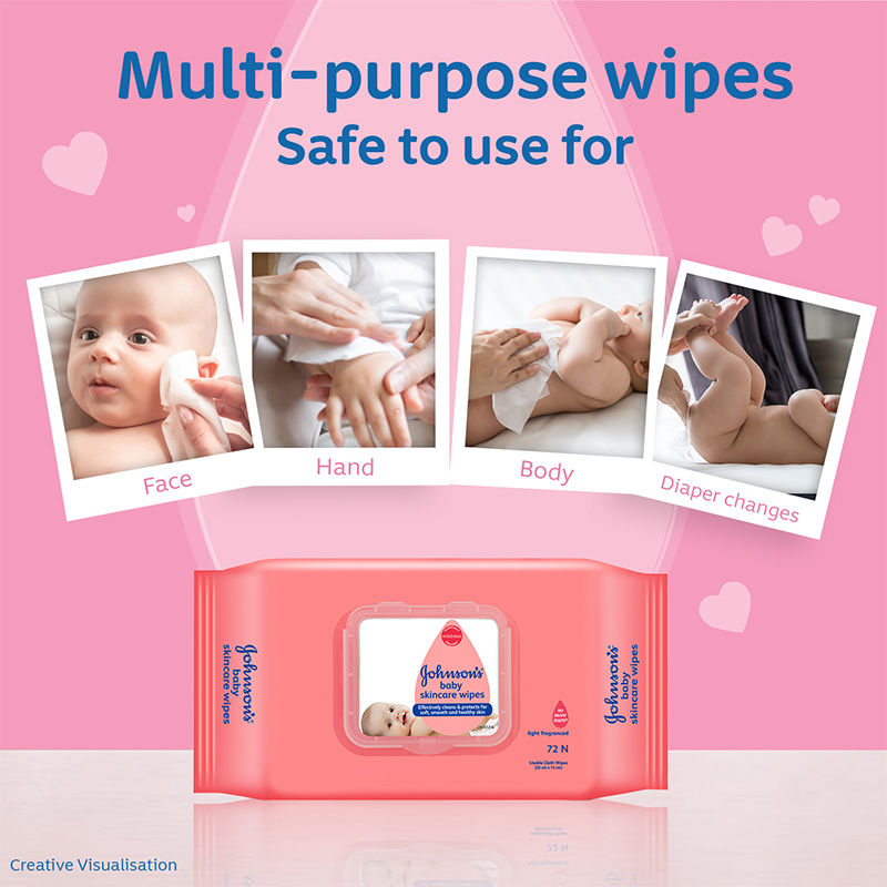 Johnson's Baby Skincare Wipes