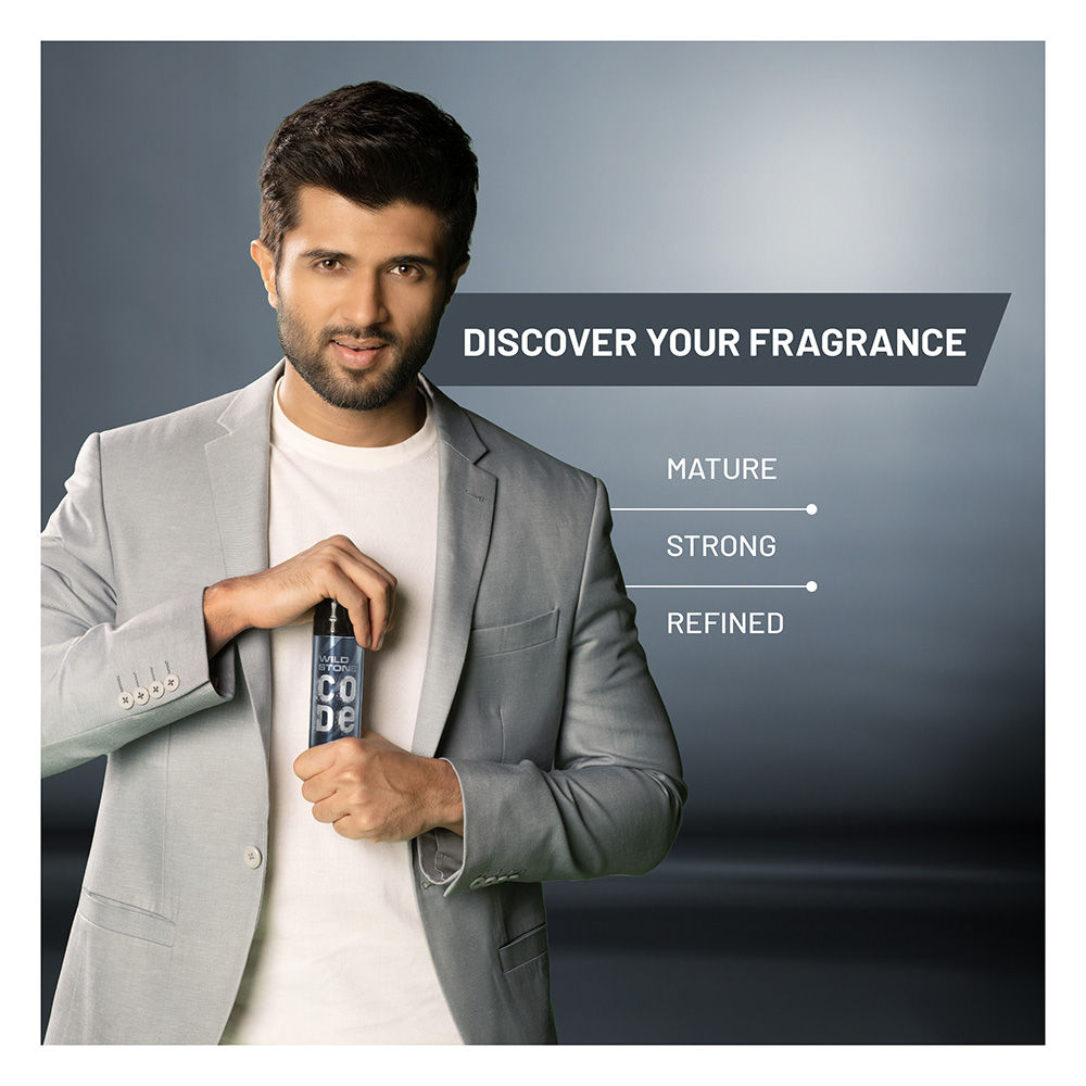 Wild Stone Code Platinum Body Perfume For Men