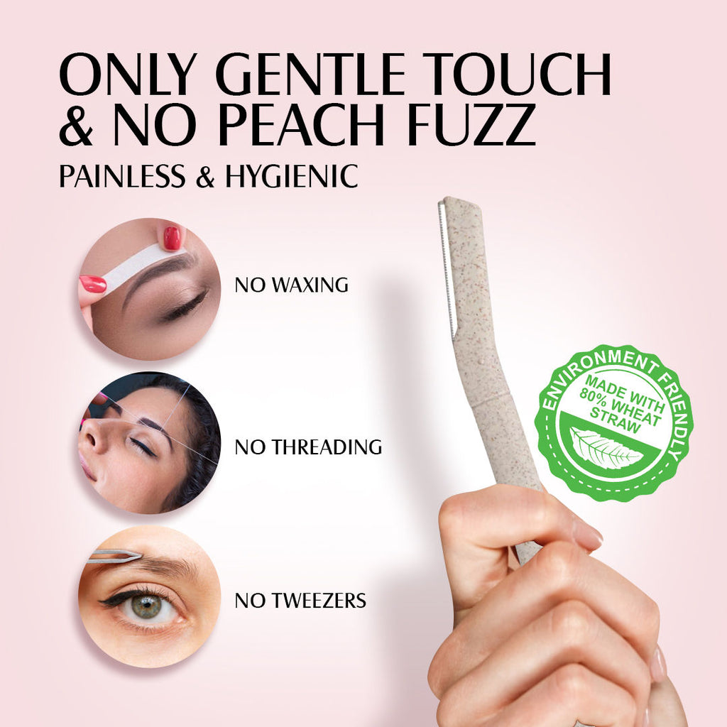 Mom & World Shaverush Sleek Face Razor - 6 In 1