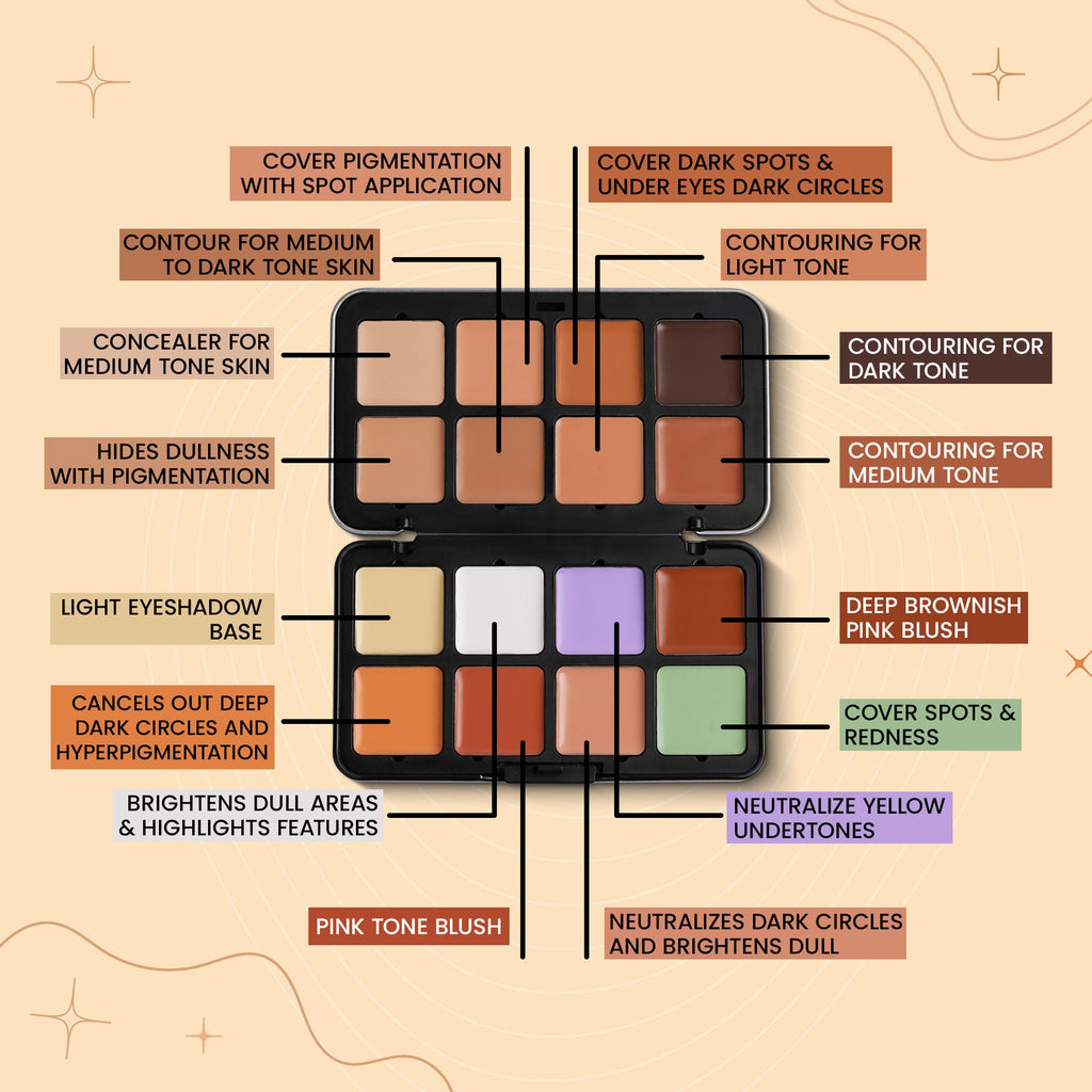 FASHION COLOUR All In One Face 16-In-1 Palette