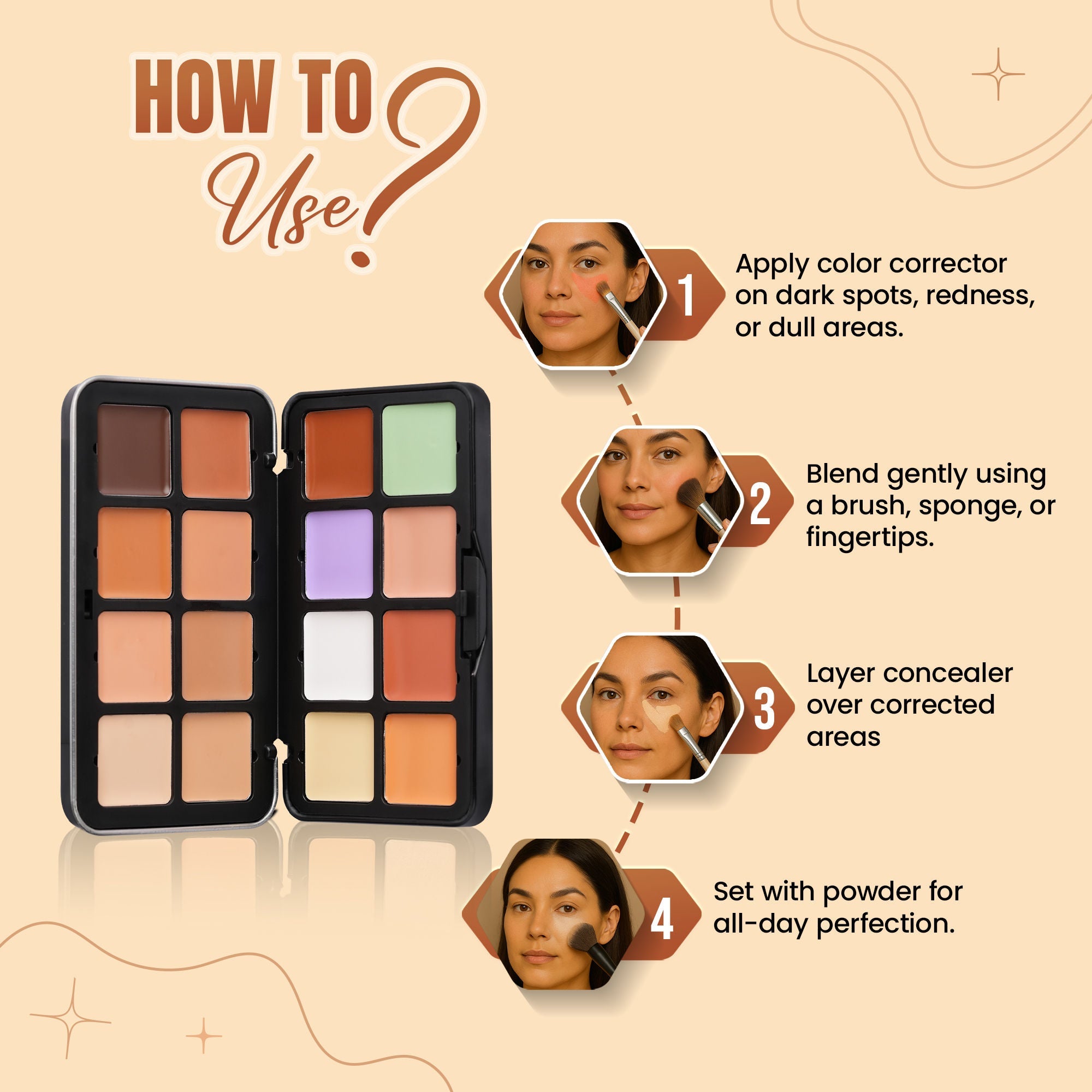 FASHION COLOUR All In One Face 16-In-1 Palette