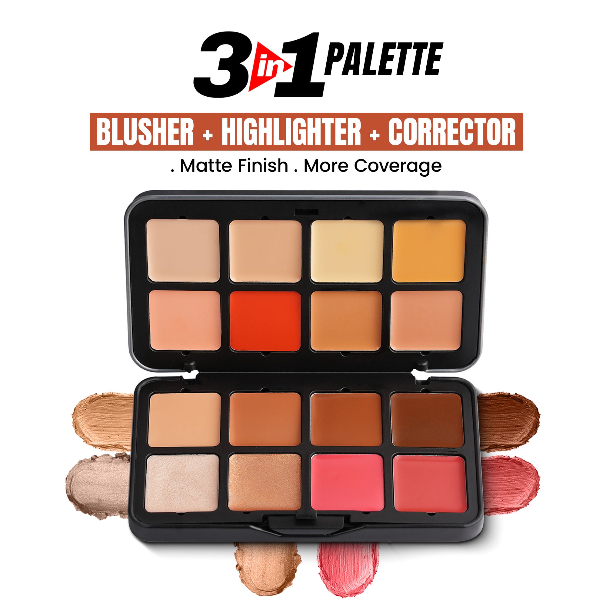 FASHION COLOUR Concealer 16-In-1 Contour Palette