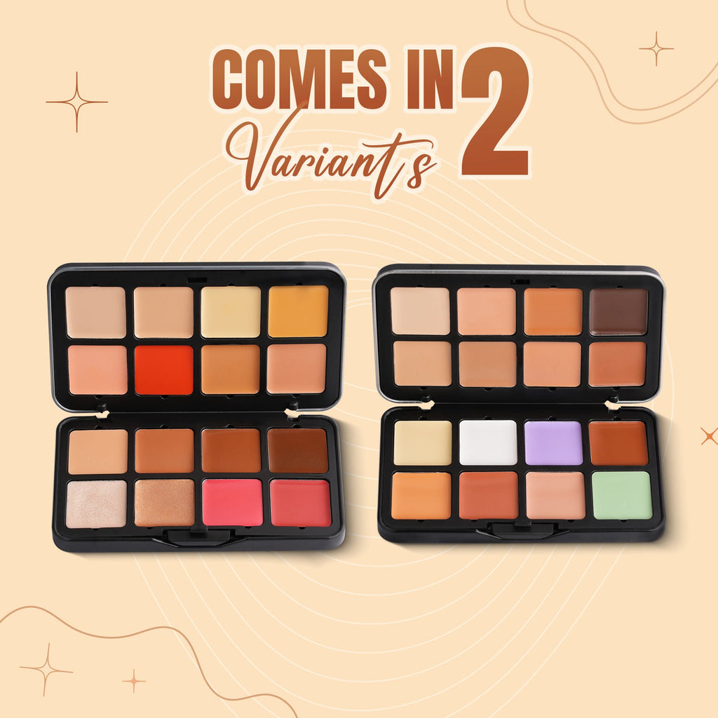 FASHION COLOUR Concealer 16-In-1 Contour Palette