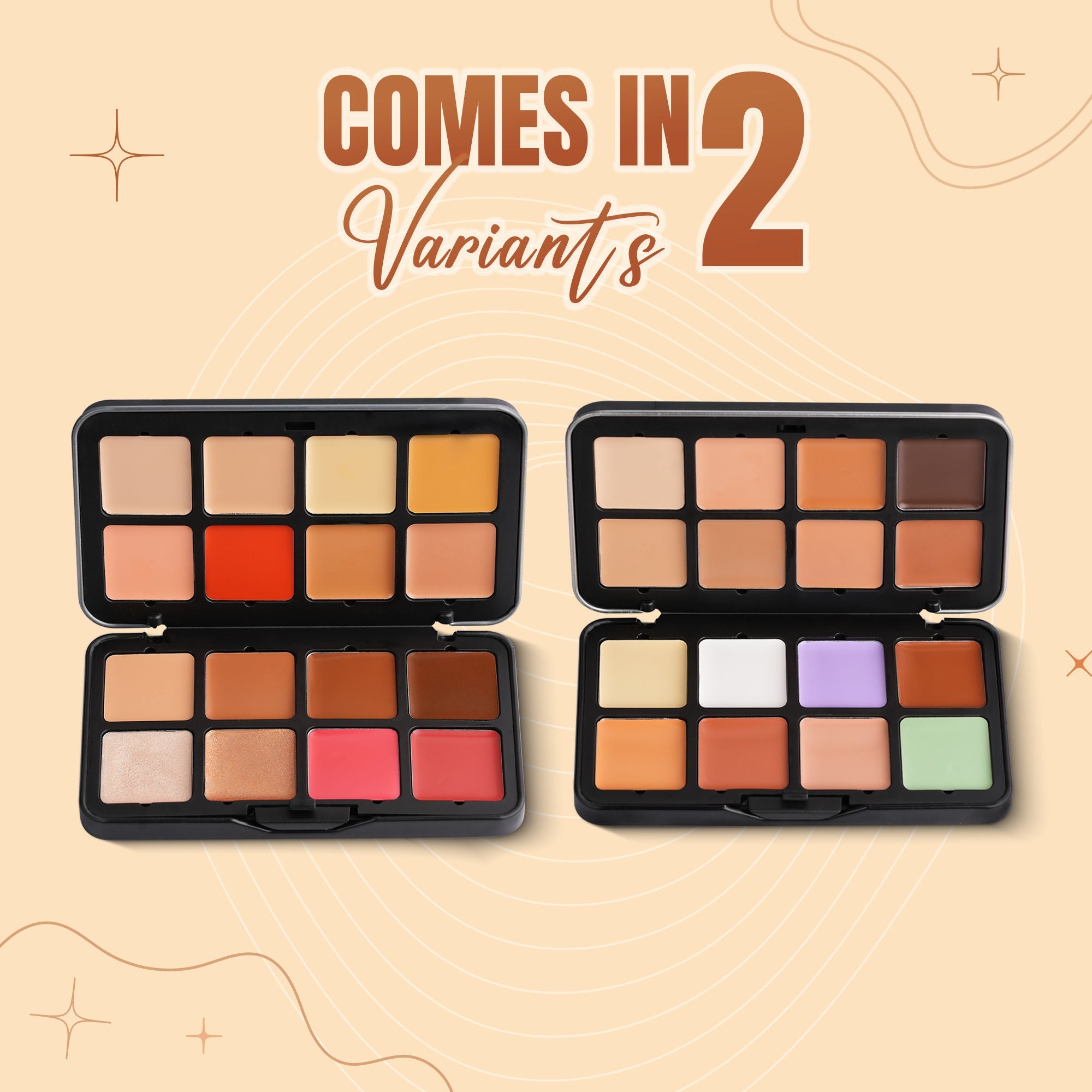 FASHION COLOUR Concealer 16-In-1 Contour Palette