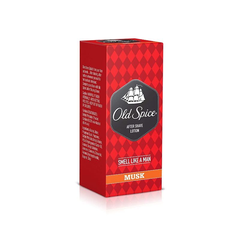 Old Spice Atomizer Musk After Shave Lotion Smell Like A Men