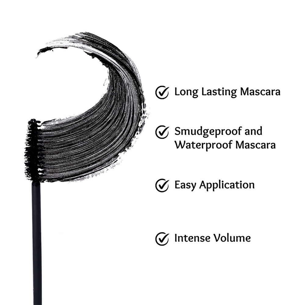 Gorgeous Girl Push Up Volume Glamour Smudgeproof Mascara