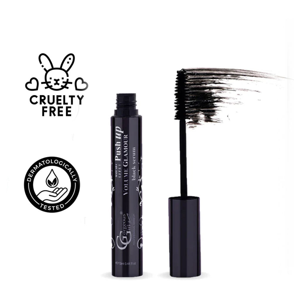 Gorgeous Girl Push Up Volume Glamour Smudgeproof Mascara