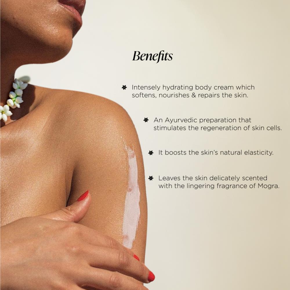 Forest Essentials Radiance Renewal Body Cream Mogra - Moisturising & Hydrating