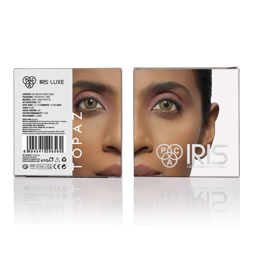 PAC IRIS LUXE One Month Lenses