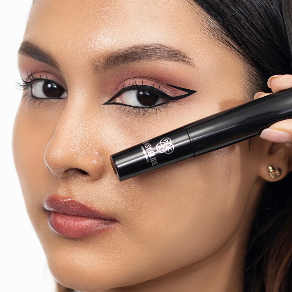PAC Easy Glide Liquid Liner - 24H Waterproof & Smudgeproof, Intense Matte Finish, Quick Dry Formula