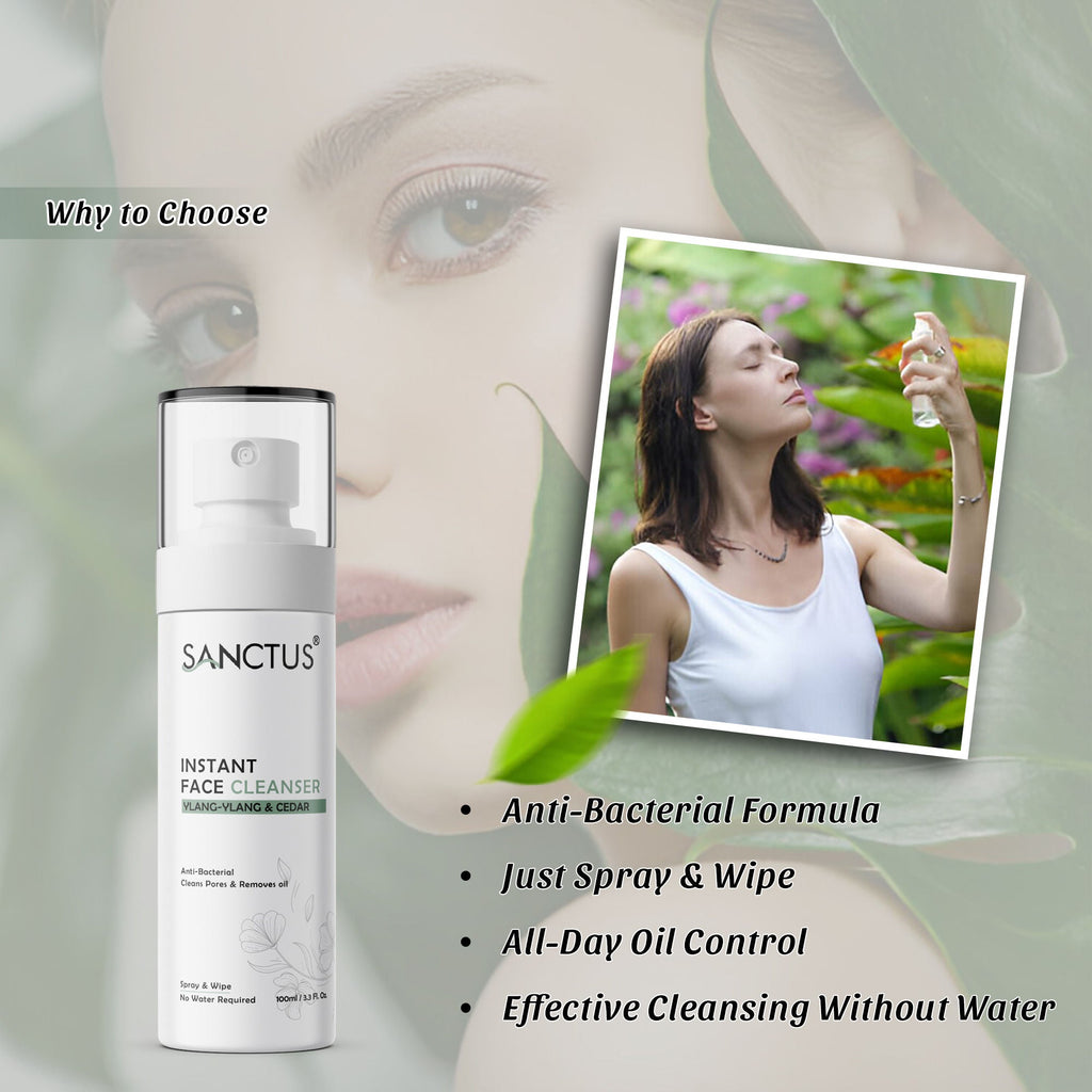 SANCTUS Instant Face Cleanser