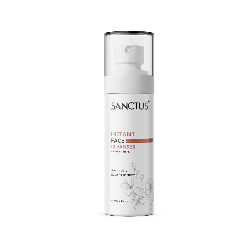 SANCTUS Anti- Bacterial Instant Face Cleanser