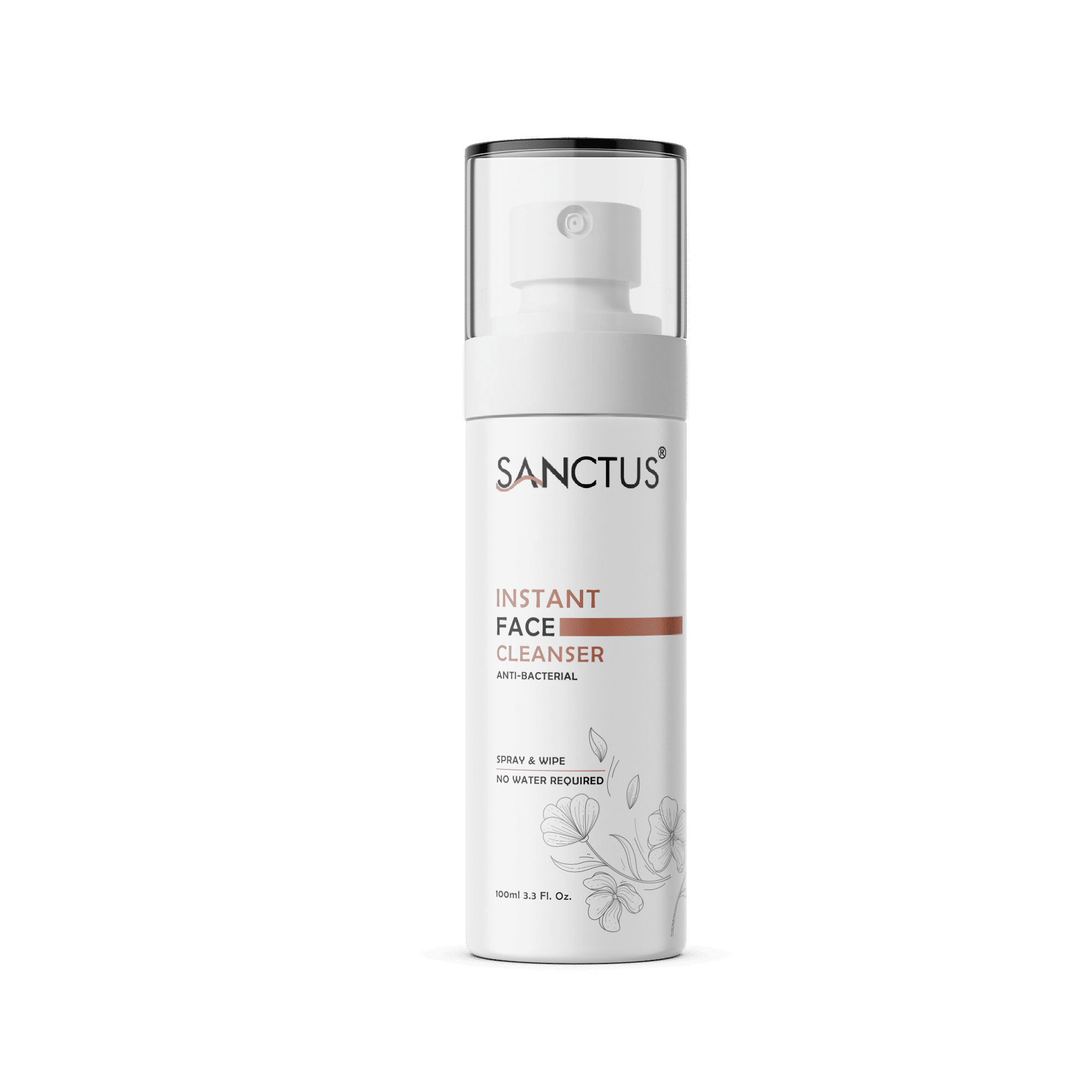 SANCTUS Anti- Bacterial Instant Face Cleanser