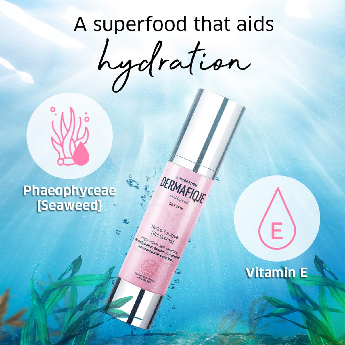 Dermafique Hydra Tonique Gel Crème For Dry Skin