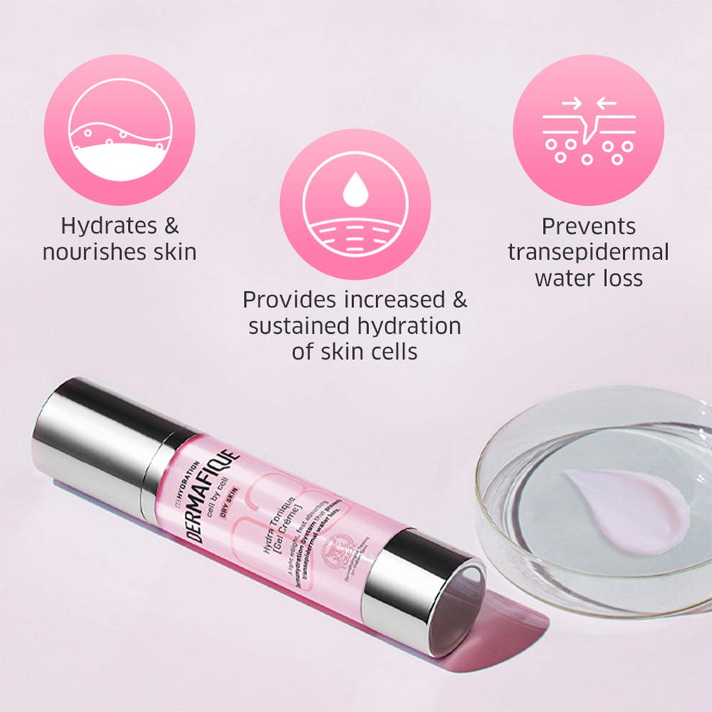 Dermafique Hydra Tonique Gel Crème For Dry Skin