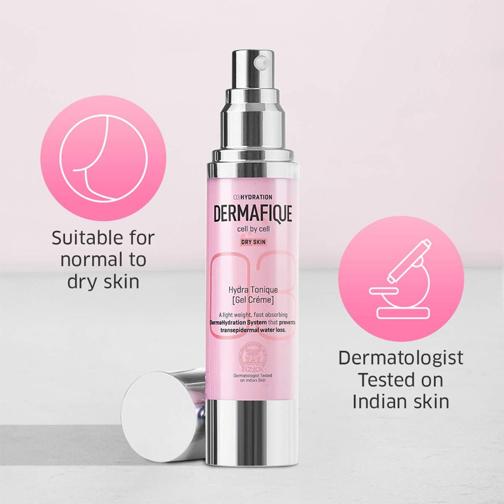 Dermafique Hydra Tonique Gel Crème For Dry Skin