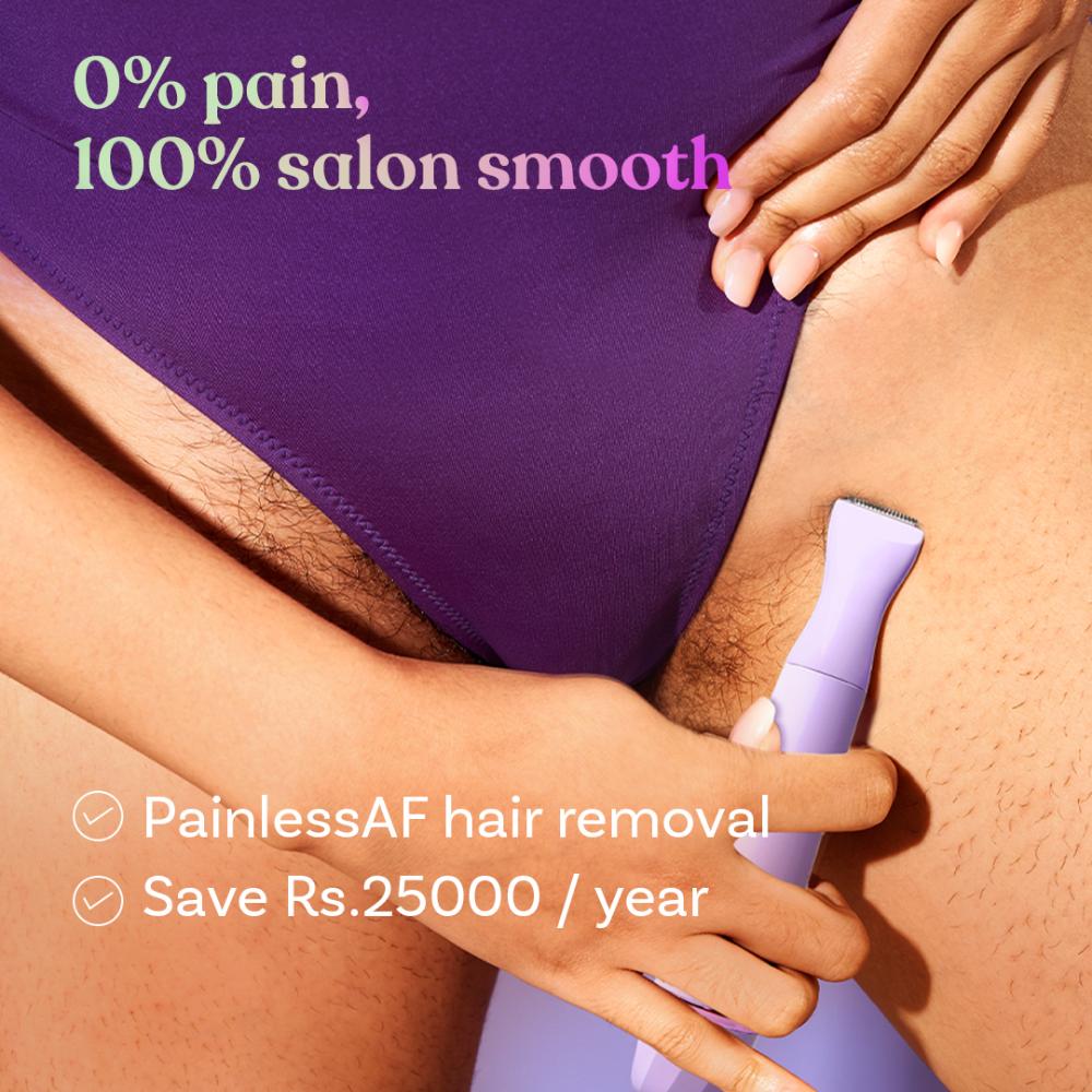 Bombae Smooth Sensitive 6-In-1 Portable Trimmer For Women