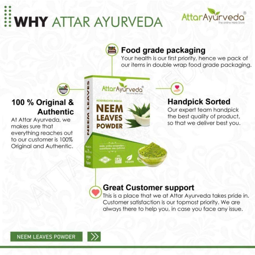 Attar Ayurveda Neem Face Powder