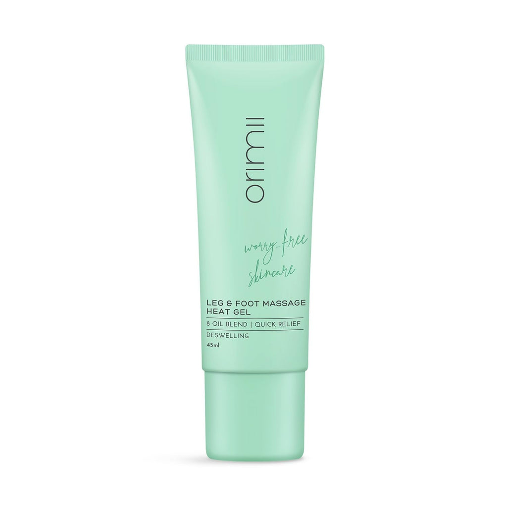 Orimii Leg & Foot Massage Heat Gel For Pain Relief With Natural Oils - Pregnancy Safe