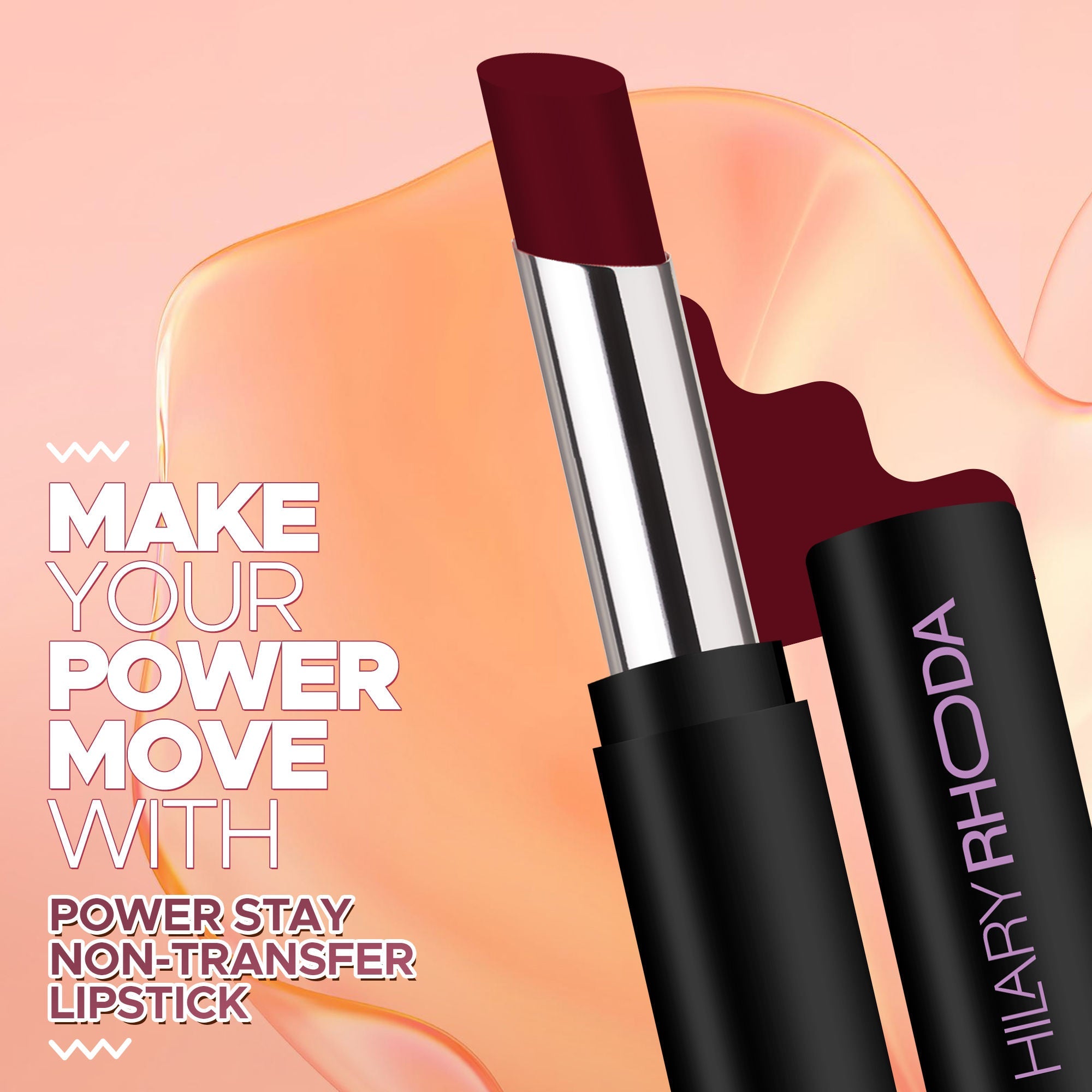 Hilary Rhoda Power Stay Non Transfer Lipstick