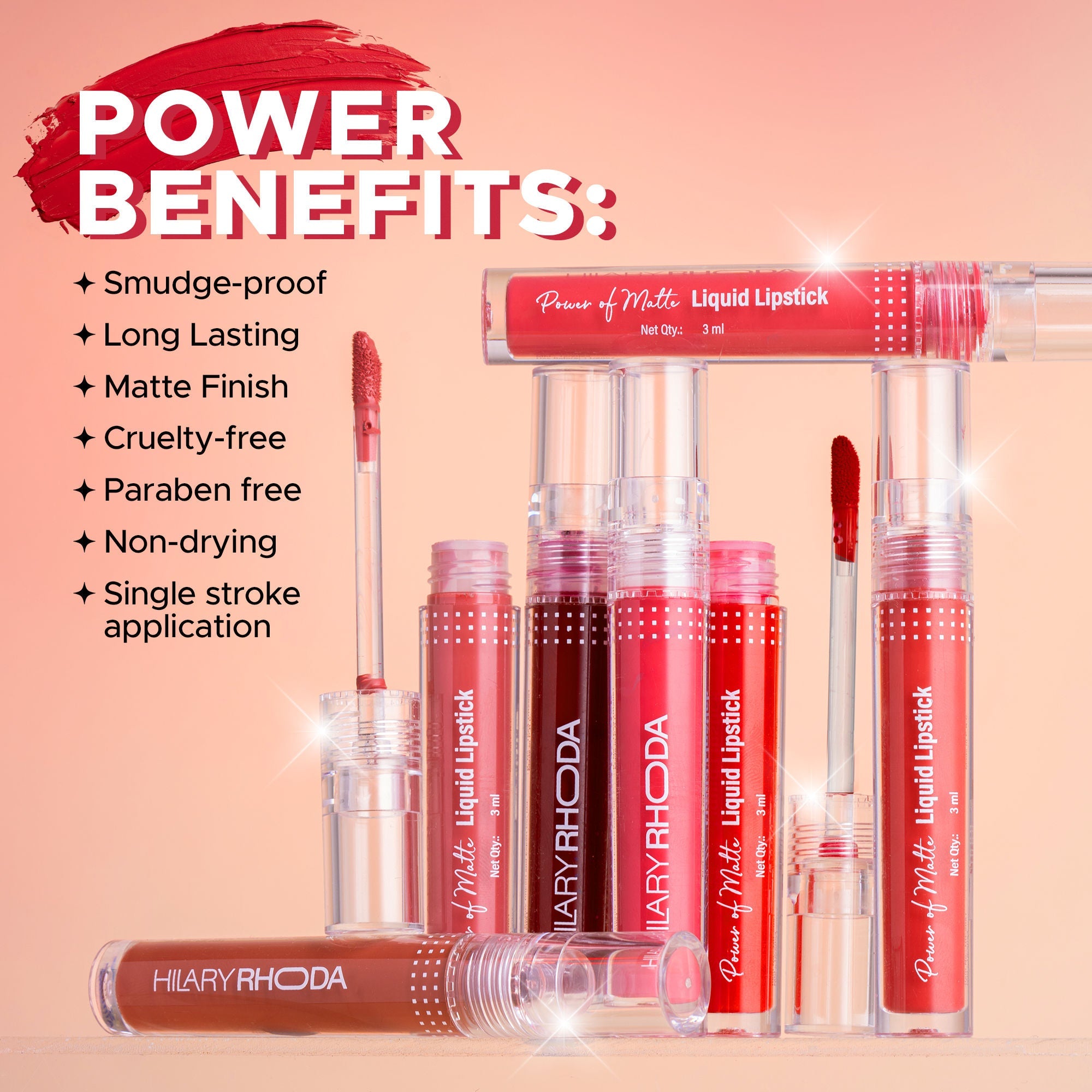 Hilary Rhoda Power Of Matte Liquid Lipstick