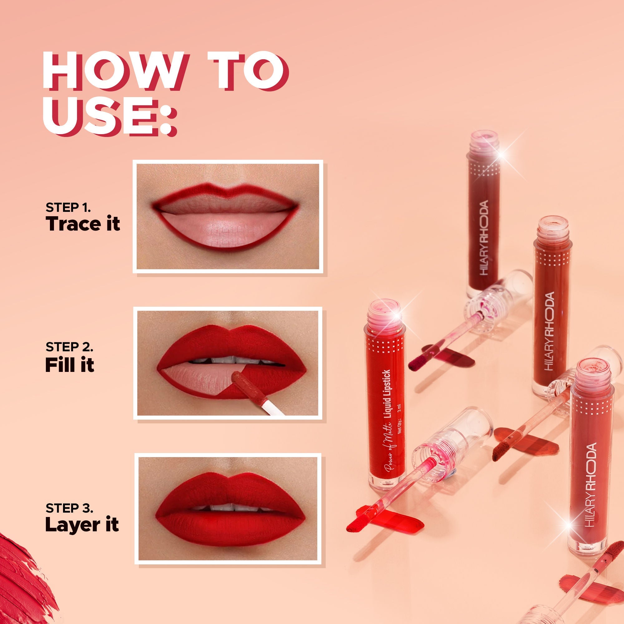 Hilary Rhoda Power Of Matte Liquid Lipstick