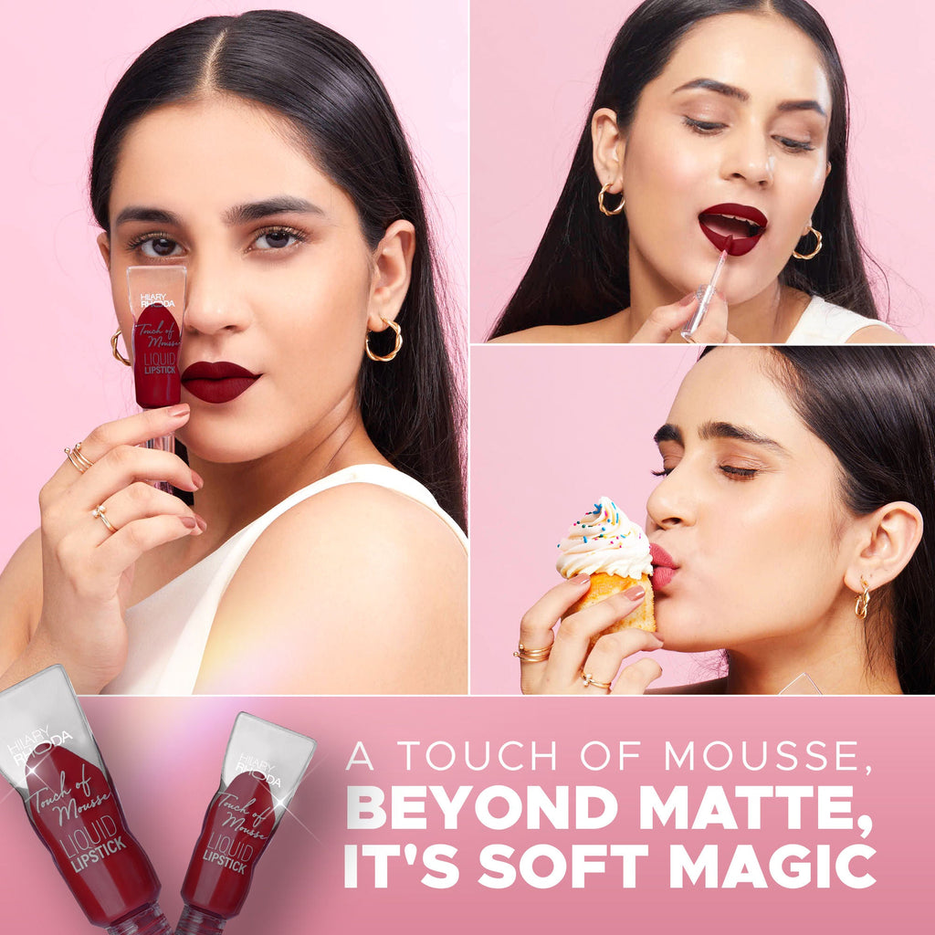 Hilary Rhoda Touch Of Mousse Waterproof Lipstick
