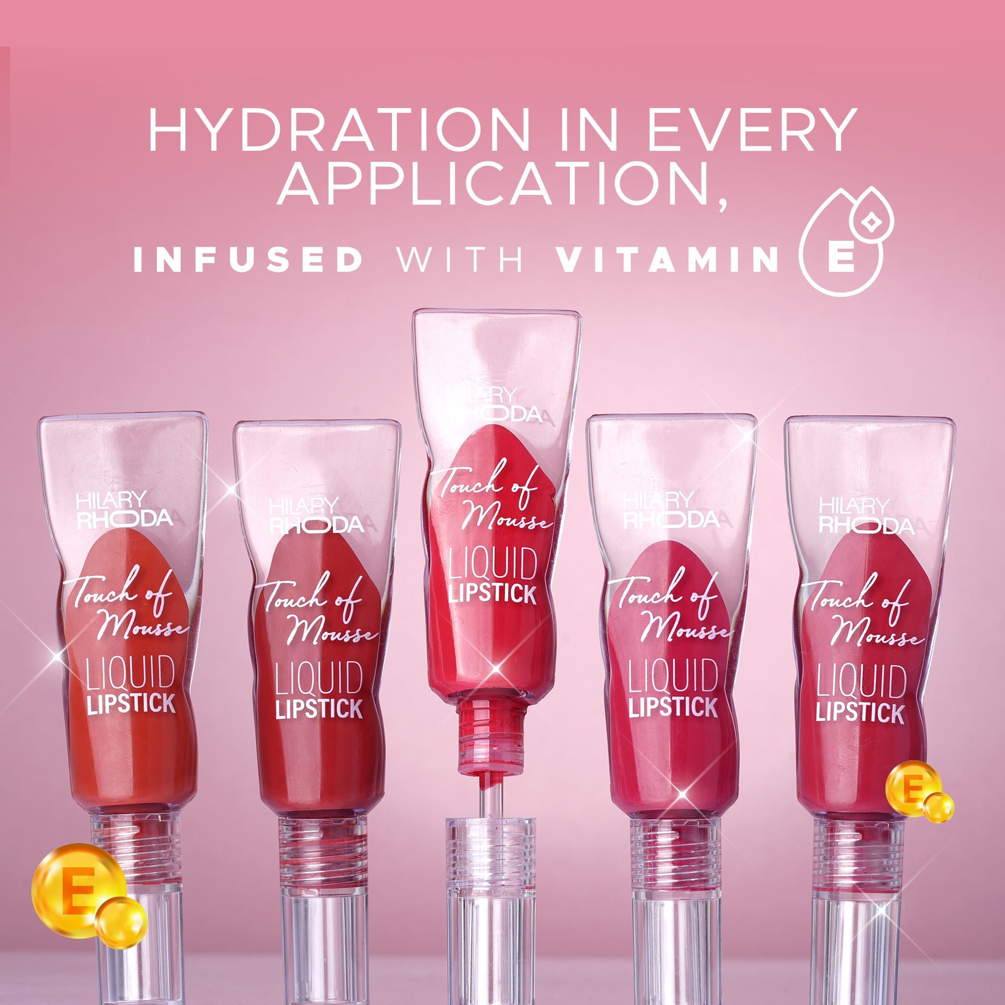 Hilary Rhoda Touch Of Mousse Waterproof Lipstick
