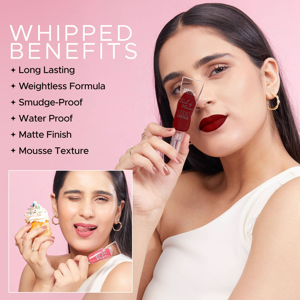 Hilary Rhoda Touch Of Mousse Waterproof Lipstick