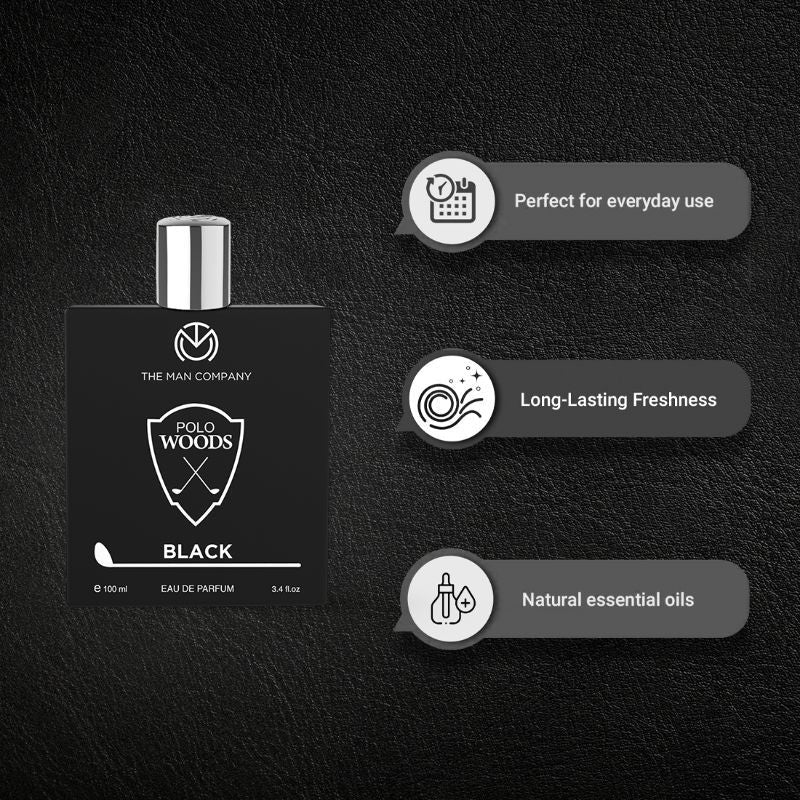 The Man Company EDP For Men- Polo Black