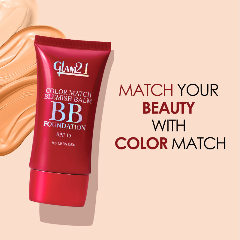 GLAM21 Color Match BB Foundation with SPF15
