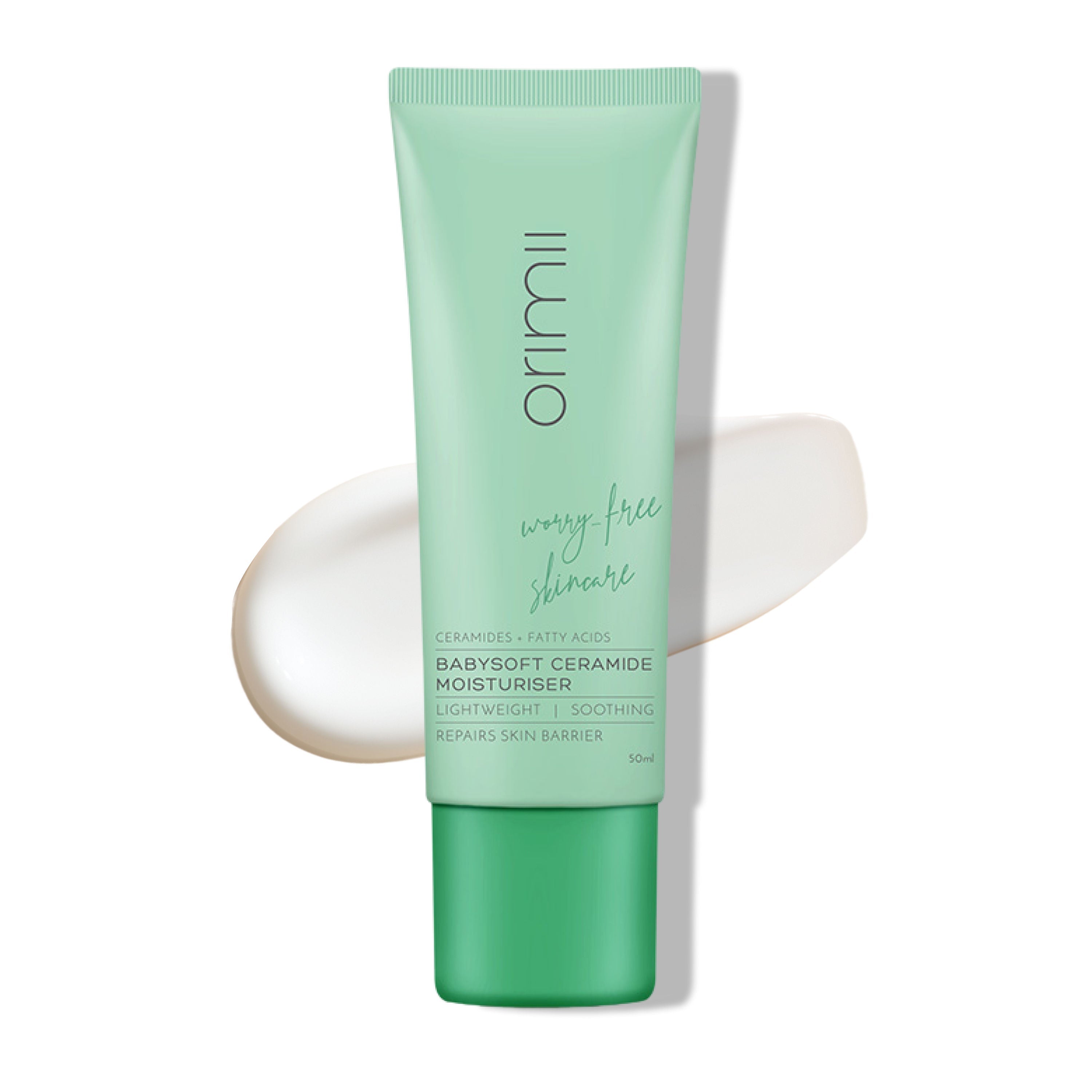 Orimii Face Moisturizer with Ceramide For Skin Barrier Repair - Fragrance Free, Non-Comedogenic