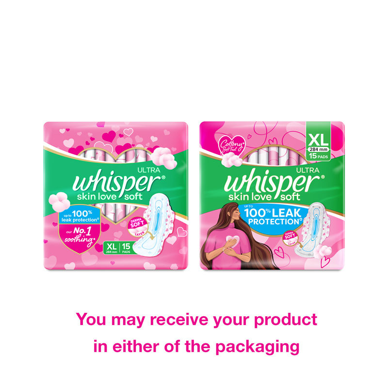 Whisper Ultra Soft 2x Softer Large