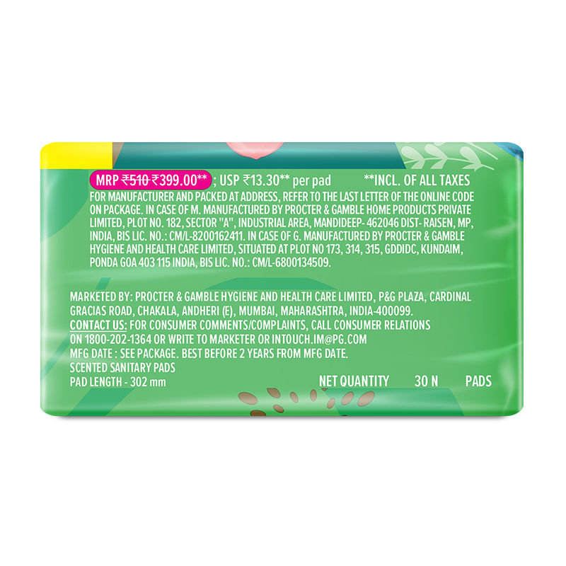 Whisper Ultra Upto No Gap No Leaks Sanitary Pads, 30 XL+ Pads, For Heavy Flow Protection