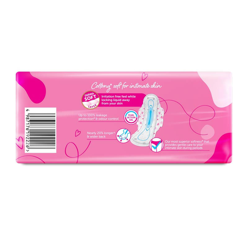 Whisper Ultra Skinlove Soft Sanitary Pads For Women,30 Thin Pads-Xl,Our #1 Softness,Irritation Free