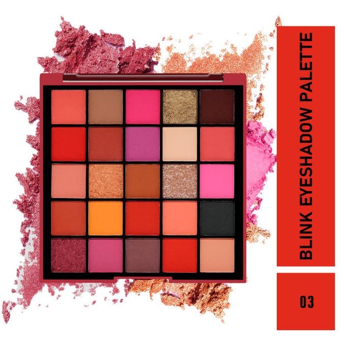 Matt Look 25 Colors Blink Eyeshadow Palette